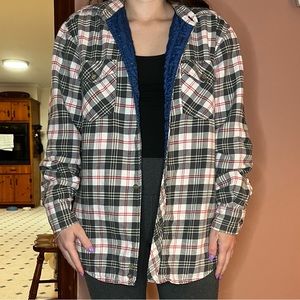 Vintage Dickies Insulated Flannel Jacket Coat Size Medium M